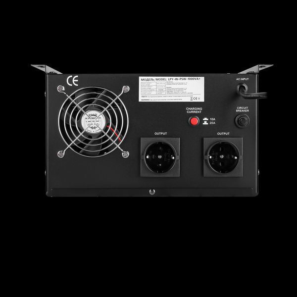 ДБЖ з правильною синусоїдою 12V LPY-W-PSW-1000VA+(700Вт)10A/20A LP_4144 фото