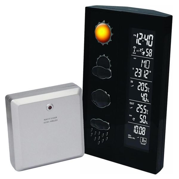 Метеостанція Technoline WS6650 Black (WS6650) (без акумулятора та зарядного пристрою) DS_DAS302709 фото