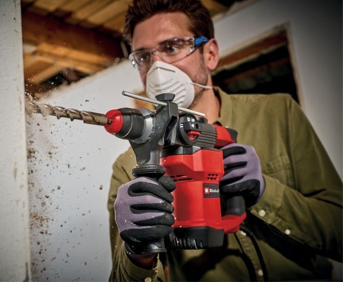 Перфоратор Einhell TC-RH 28 3F 950Вт SDS+ бочковый 3.5Дж 990об/мин кейс 4.77кг RC_4258002 фото