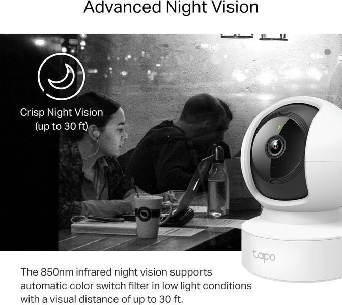 IP-камера TP-LINK Tapo C212 3MP N300 microSD motion detection RC_TAPO-C212 фото