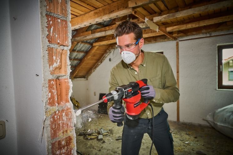 Перфоратор Einhell TC-RH 28 3F 950Вт SDS+ бочковый 3.5Дж 990об/мин кейс 4.77кг RC_4258002 фото