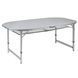 Стіл Bo-Camp Premium Oval 150x80 cm Grey (1404405) DS_DAS302787 фото 2