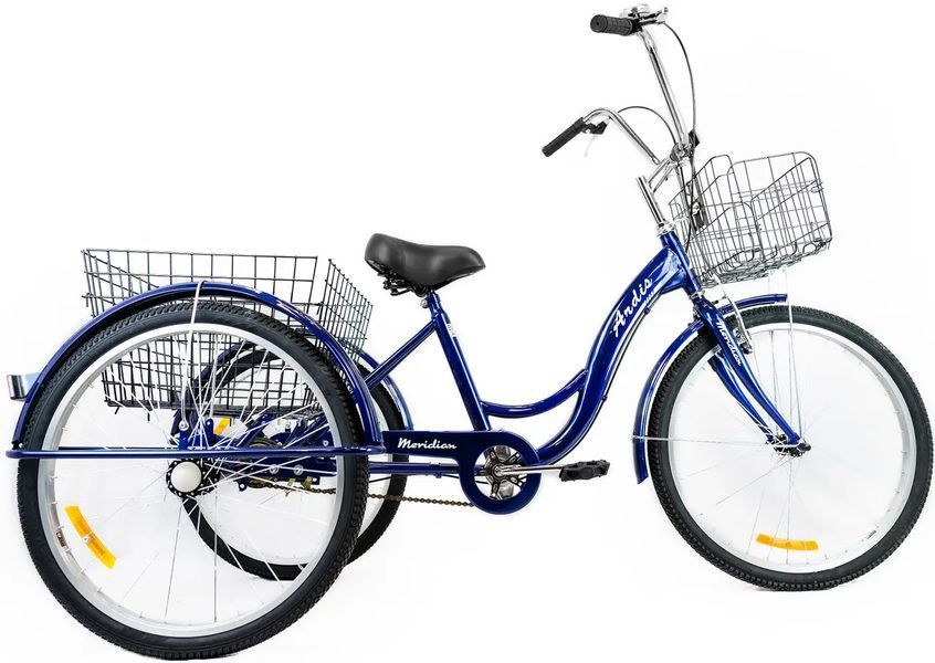 Велосипед триколісний Ardis Meridian 24 (синій) AMA_Velo2_blue фото