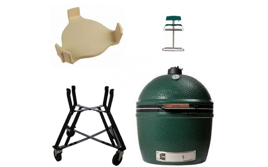 Комплект керамический угольный гриль 2XL (XXL) Big Green Egg AXXLHD 120939 SETXXL GR_004384 фото