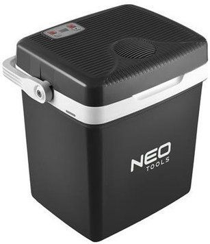 Холодильник мобільний Neo Tools, 2в1, 26л, 230/12В, підігрів 55Вт, охолодження 60Вт, електронна панель, USB-порт RC_63-152 фото