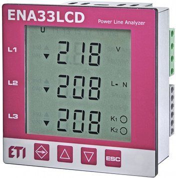 ETI Трехфазный анализатор сети 4656910 ENA33LCD RC_4656910 фото