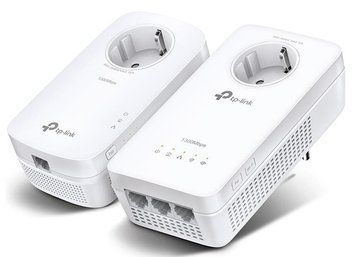 Комплект адаптеров Powerline TP-LINK TL-WPA8631PKIT AV1300, AC1200, (TL-WPA8631P 1шт, TL-PA8010P 1шт), Розетка RC_TL-WPA8631PKIT фото