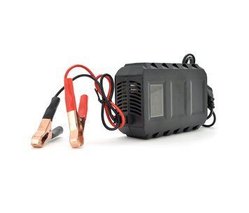 Автоматичне ЗУ для акумулятора 12V (120-200 Ач) (MF, WET, AGM, GEL), KMW, 100-260V, DC 14.8V, 12V/20A, LCD, крокодили U_01859 фото