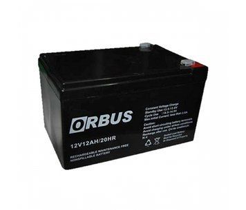 Аккумуляторная батарея ORBUS ORB12120 AGM 12V 12Ah (150 x 100 x 98) 2.60 kg Q4/450 U_28898 фото