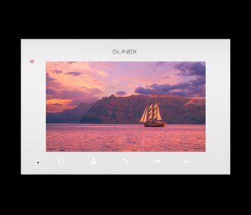 Видеодомофон AHD Slinex SQ-07MTHD (white), 7&rdquo; сенсорный IPS экран, запись по движению, слот microSD U_36601 фото