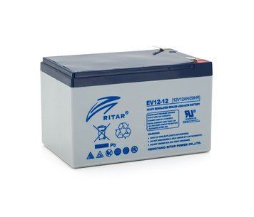 Тяговий акумулятор RITAR EV12-12 12V 12Ah F2 (151х98х95(101) U_26381 фото