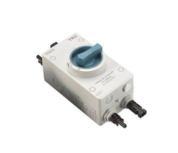 Ручной выключатель, 1000V, 32A, 1St, IP66, вход верх-низ, Grey U_36332 фото