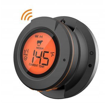 Цифровий Bluetooth термометр в кришку гриля с 2-ма щупами GRILLI 555501 GR_011933 фото