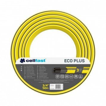 Шланг садовый Cellfast ECO PLUS 3/4" 50м, 3 слоя, до 20 Бар, -10&hellip;+50&deg;C RC_12-172 фото