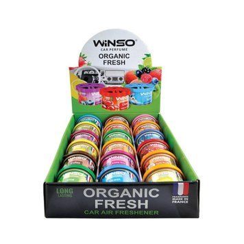 Ароматизатор Winso Organic Fresh MIX №2, 40г 18шт LI_500031 фото