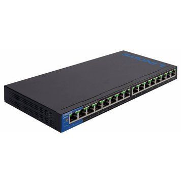 Коммутатор Linksys LGS116P Switch 8xGE PoE+, 8хGE, unmanaged RC_LGS116P-EU фото