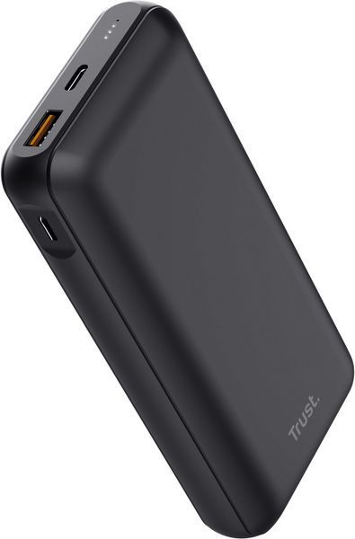 Портативное зарядное устройство power bank Redoh, 20000мА&middot;год, USB-A/2хUSB-C, 18W, QC 3.0, PD, черный Trust RC_24880_TRUST фото