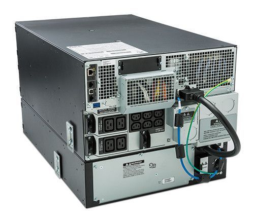APC ДБЖ Smart-UPS Online 10000VA/10000W, RM 6U, LCD, USB, RS232, 6x13, 4xC19 RC_SRT10KRMXLI фото