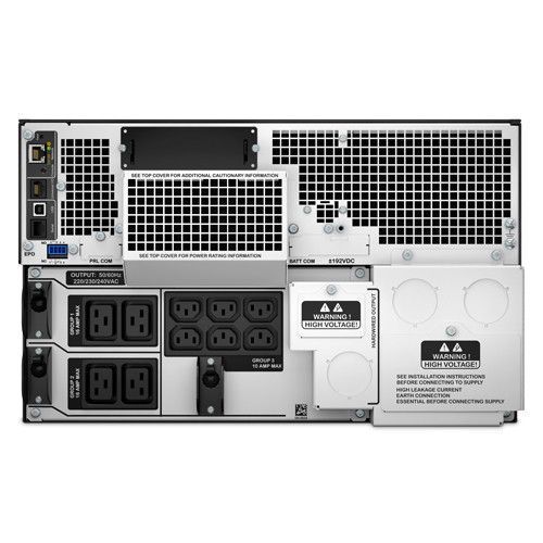 APC ДБЖ Smart-UPS Online 10000VA/10000W, RM 6U, LCD, USB, RS232, 6x13, 4xC19 RC_SRT10KRMXLI фото