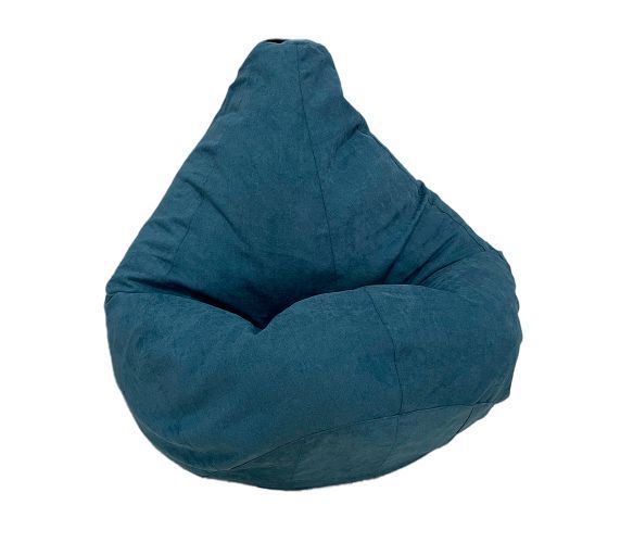 Кресло-мешок Voltronic груша, размер (XXL) 120х90 Велюр Great Denim U_26063 фото