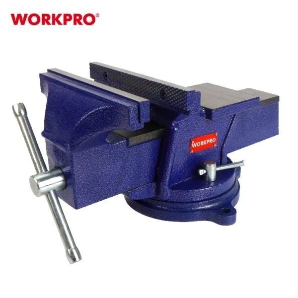 Тиски WORKPRO 200 мм поворотні PRO WP233008 DC_408863 фото