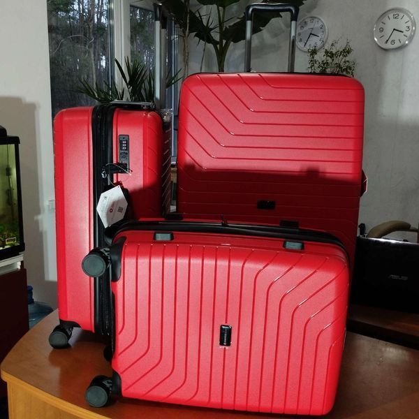 Валіза Swissbrand Eden (M) Red (SWB_LHEDE201M) DS_DAS302516 фото
