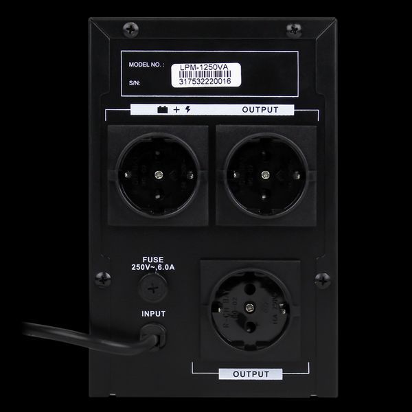 Лінійно-інтерактивне ДБЖ LPM-1250VA (875Вт) LP_3175 фото