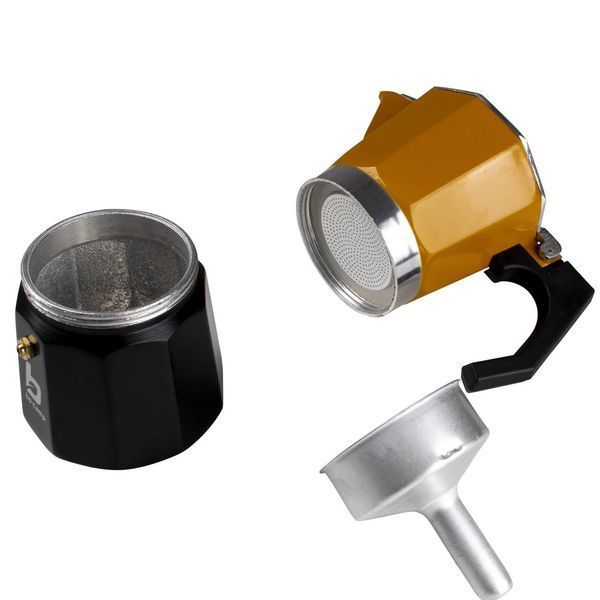 Кавоварка Bo-Camp Hudson 6-cups Yellow/Black (2200522) DS_DAS301409 фото