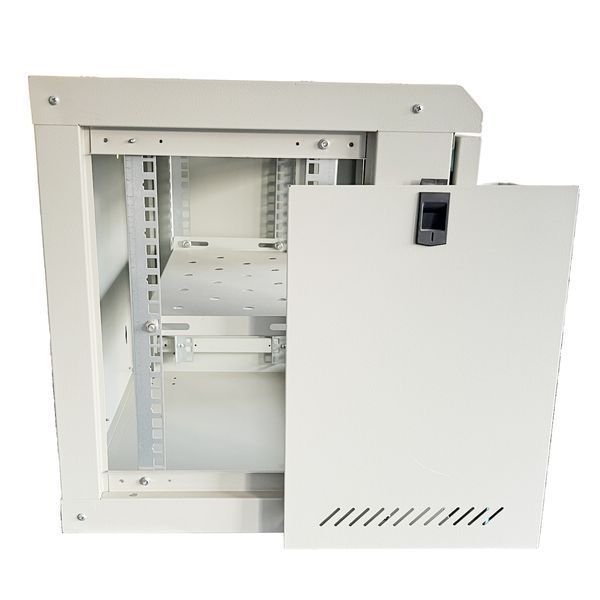 Шафа серверна настінна з полицею GEAR 9U 19'' 600x450x450 Сіра (GWMSN-9U-600-450G) IP_GWMSN-9U-600-450G фото