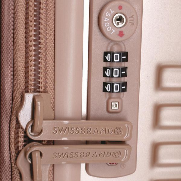 Валіза Swissbrand Rome (M) Rose Gold (SWB_LHROM003M) DS_DAS302561 фото