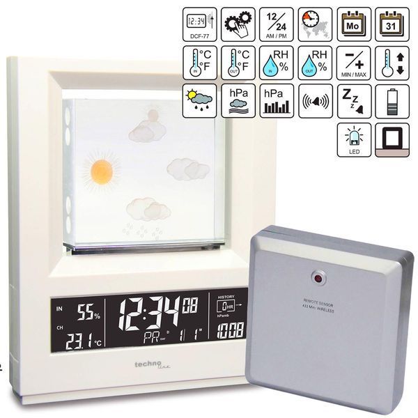 Метеостанция Technoline WS6620 White (WS6620) (без аккумулятора и зарядного устройства) DS_DAS302708 фото