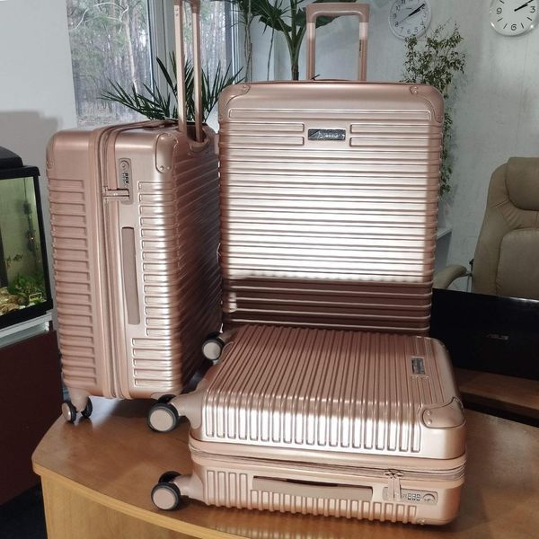 Валіза Swissbrand Rome (M) Rose Gold (SWB_LHROM003M) DS_DAS302561 фото