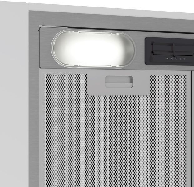 Витяжка Beko вбудована, 53см, 381м.куб/год, сірий RC_HNU51311SH фото