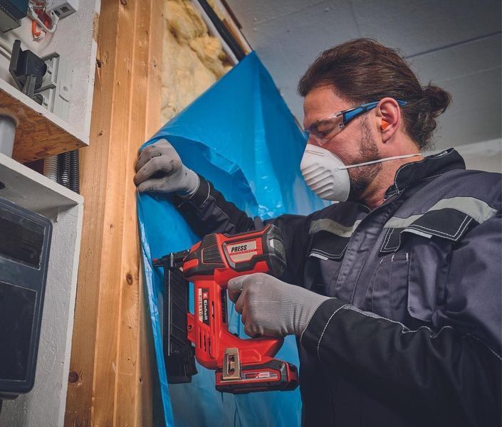 Степлер акумуляторний Einhell FIXETTO 18/38 Solo PXC 18В під скоби 10-38мм 60п/хв 2.8кг (без АКБ та ЗУ) RC_4257785 фото
