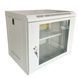 Шафа серверна настінна з полицею GEAR 9U 19'' 600x450x450 Сіра (GWMSN-9U-600-450G) IP_GWMSN-9U-600-450G фото 1