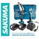 Набір акумуляторного інструменту Sakuma BLUE CX2G HY_99113665 фото 7