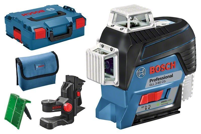 Bosch GLL 3-80 CG (12 V)+ BM 1 + L-Boxx RC_0.601.063.T00 фото