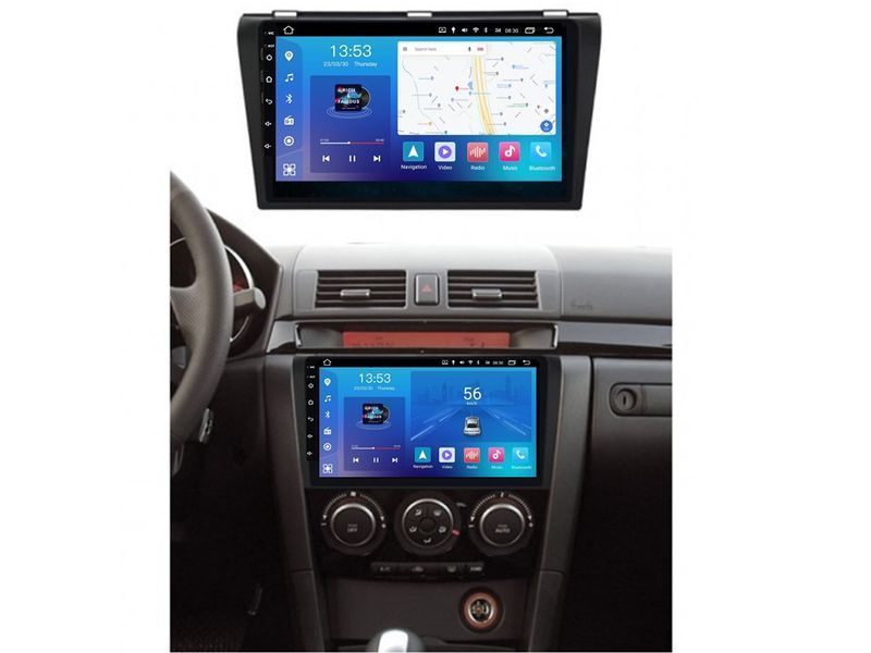 Штатна автомагнітола FORS.auto M200 для Mazda 3 (2+32Gb, 9") 2004-2008 FA_1291-M200 фото