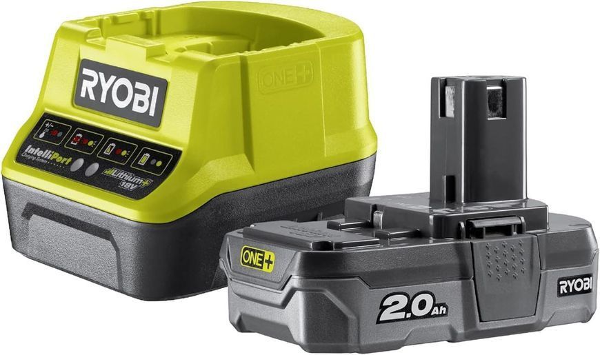 Набор инструментов Ryobi RY18LT23ADD2-120 (Триммер RY18LT23A + Шуруповерт R18DD2) HY_99112726 фото