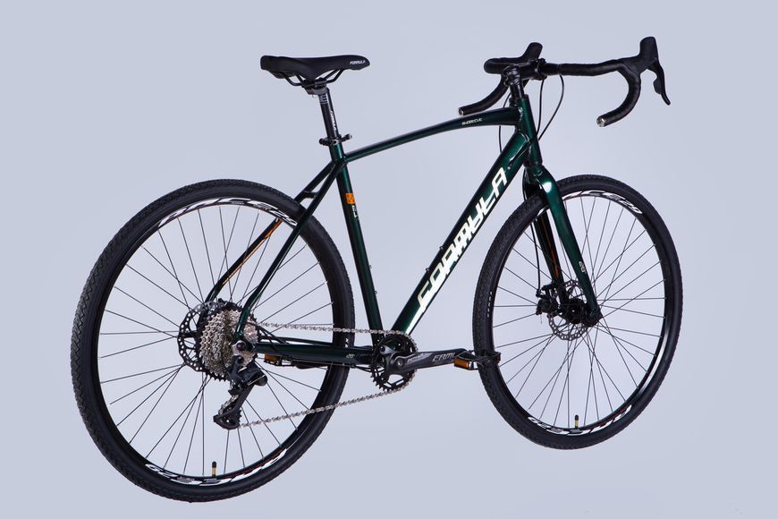 Велосипед AL 28" Formula SHORTCUT DD CS рама-21" темно-зелений 2025 VT_OPS-FR-28-036 фото
