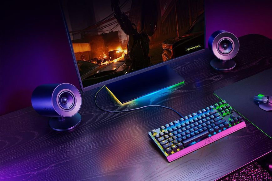 Акустическая система Razer Nommo V2 X 2.0, USB, BT, черный RC_RZ05-04760100-R3G1 фото