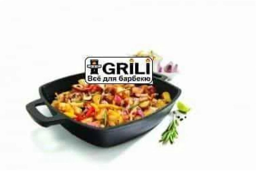 Чавунна сковорода-гриль 24 см. Broil King 91658 GR_003350 фото