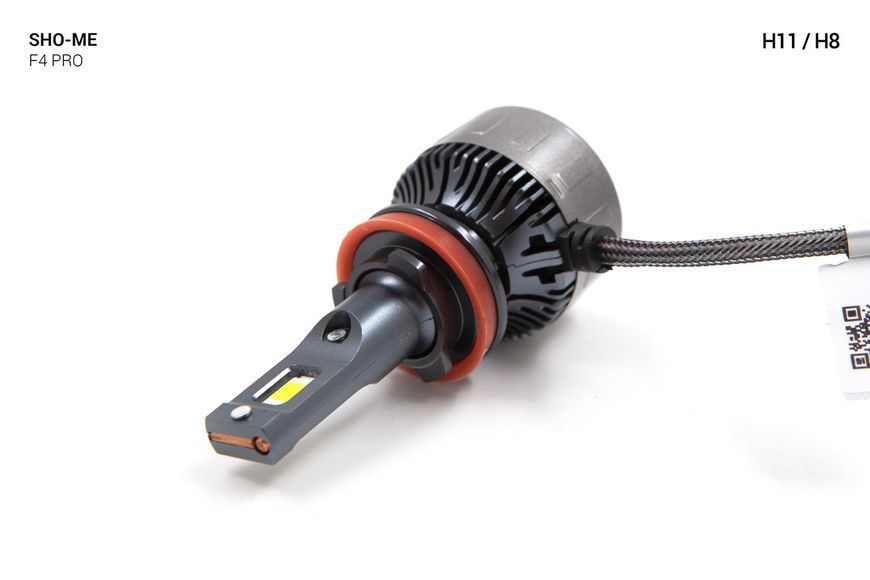 LED лампи Sho-Me F4 Pro H11 6000K 45W (SM F4-Pro H11) MA_SM F4-Pro H11 фото