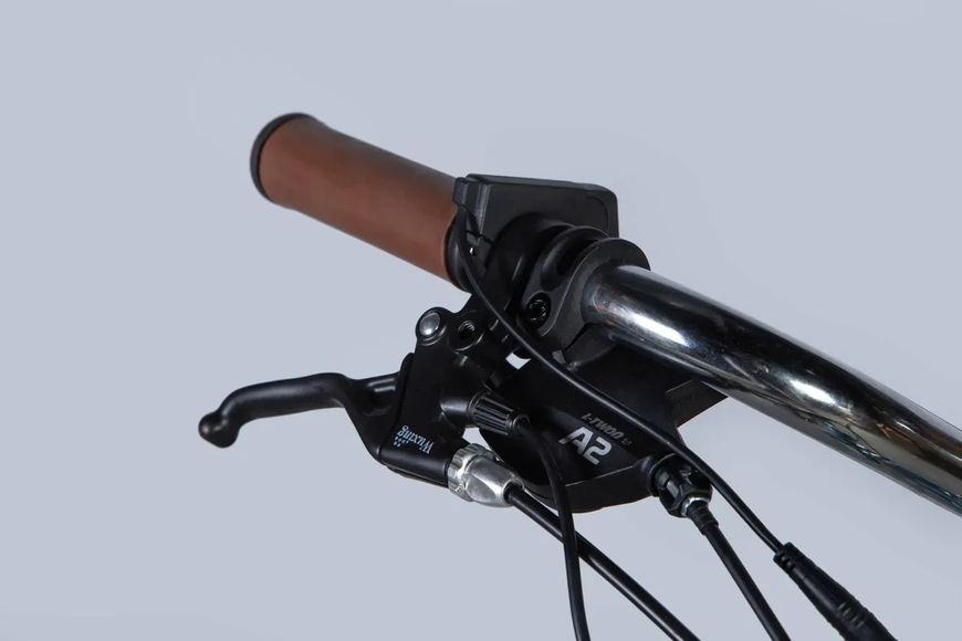 Велосипед з електроприводом 26" AL Dorozhnik eRUBY DD FR рама-17" 48B 12.5А*г 500Вт бірюзовий YS 2260 2025 VT_ELB-D-26-247 фото