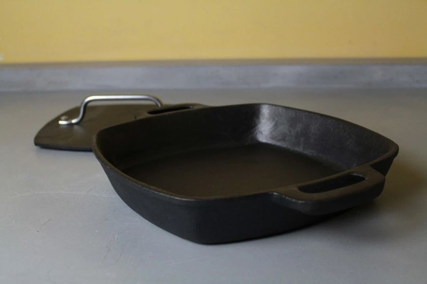 Чавунна сковорода-гриль 24 см. Broil King 91658 GR_003350 фото