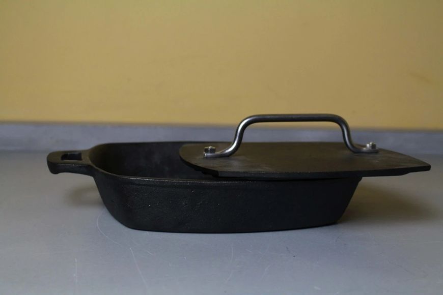 Чавунна сковорода-гриль 24 см. Broil King 91658 GR_003350 фото
