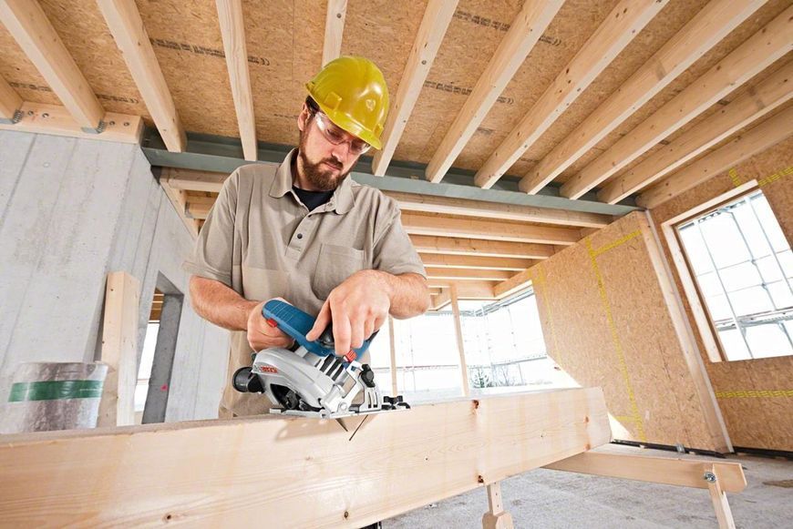 Пила циркулярная Bosch Professional GKS 18V-57, 18 В, диск 164 мм, 3400 об/мин, 3.4 кг RC_0.601.6A2.200 фото