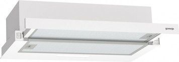 Витяжка Gorenje TH60E3W телескопічна, 60см, 350м3ч, білий RC_TH60E3W фото