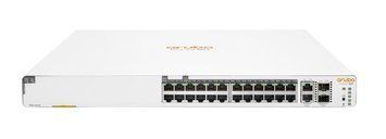 Коммутатор HPE Aruba Instant On 1960 24xGE, 20p Class4 4p Class6 PoE 370W, 2хSFP+10GE, 2х10GBASE-T ports, LT RC_JL807A фото