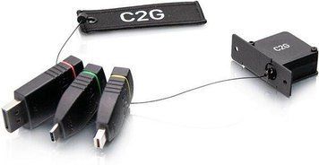 Комплект переходников retractable C2G Adapter Ring HDMI на mini DP DP USB-C RC_CG84270 фото